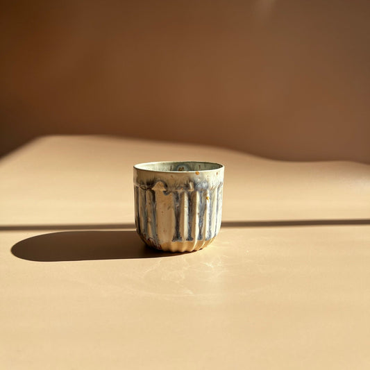 Indigo Drip . Crystal Mug