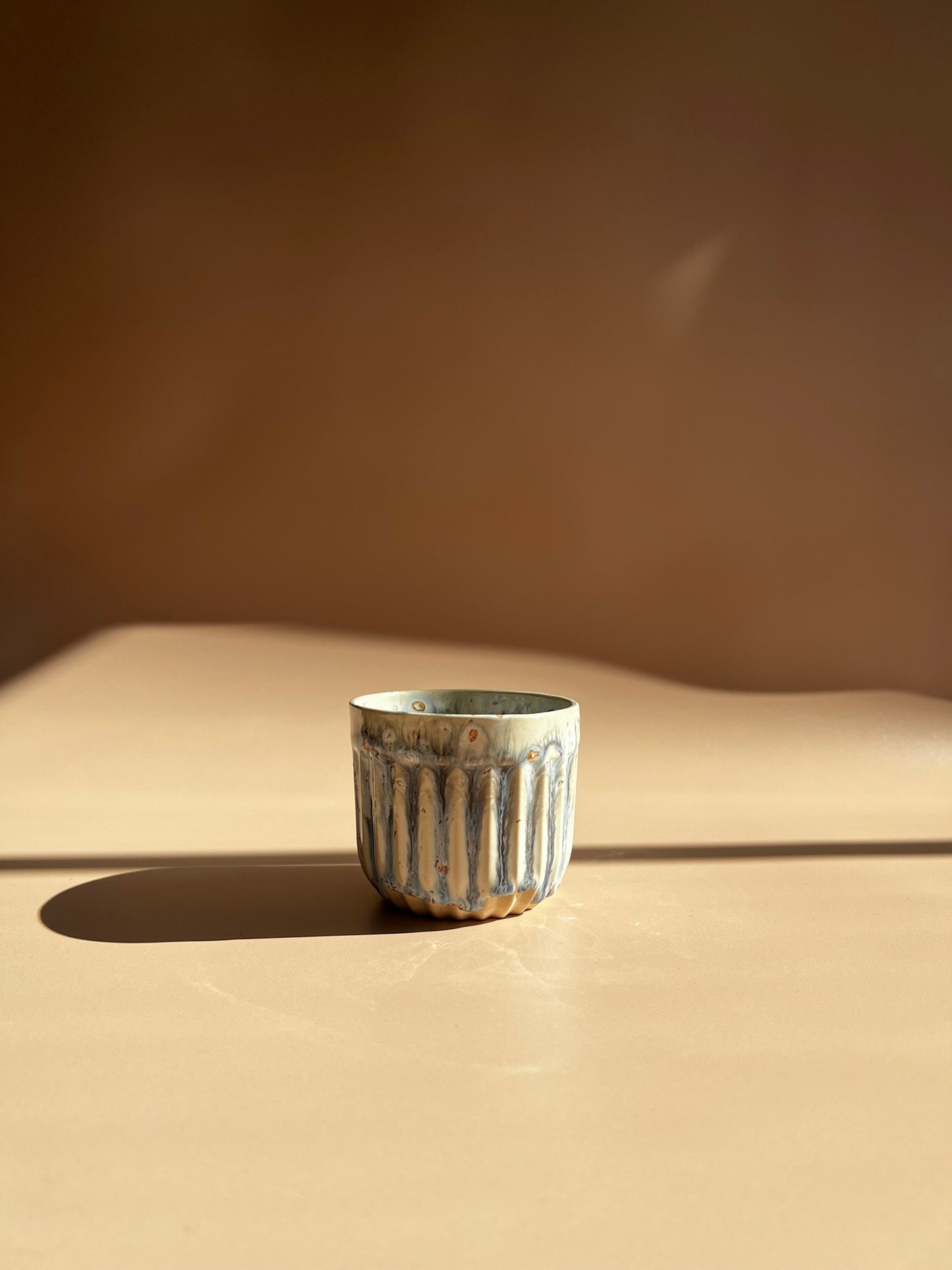 Indigo Drip . Crystal Mug