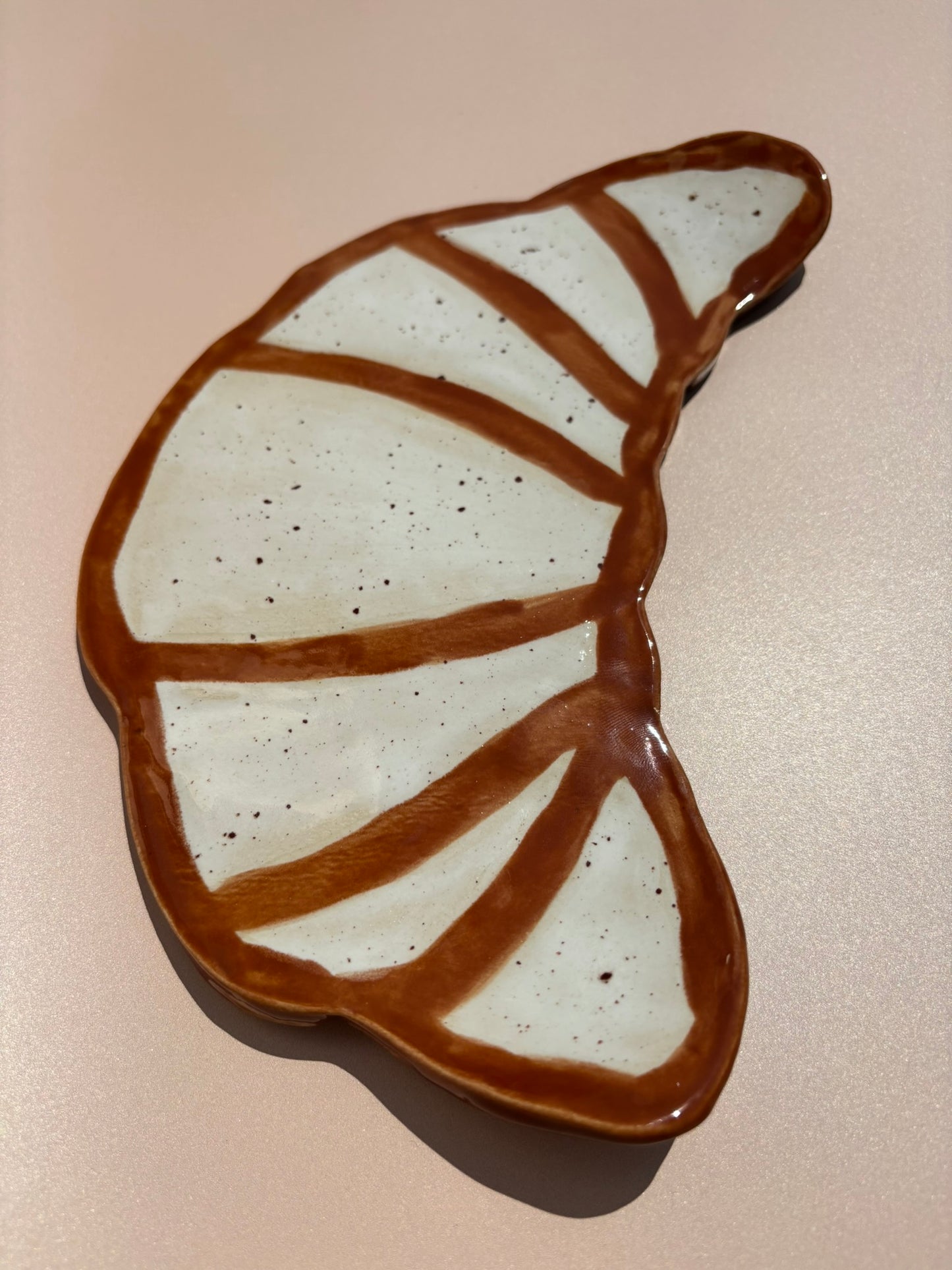Croissant Club . Serving Plate