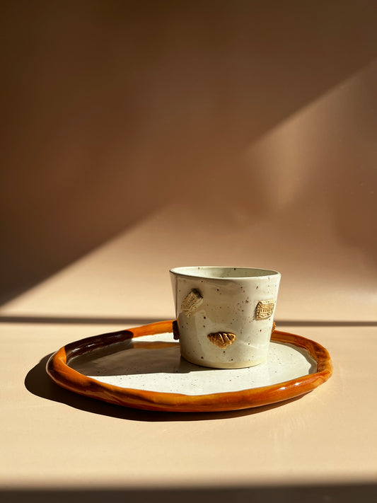 Croissant Club . Amorphe Serving Plate