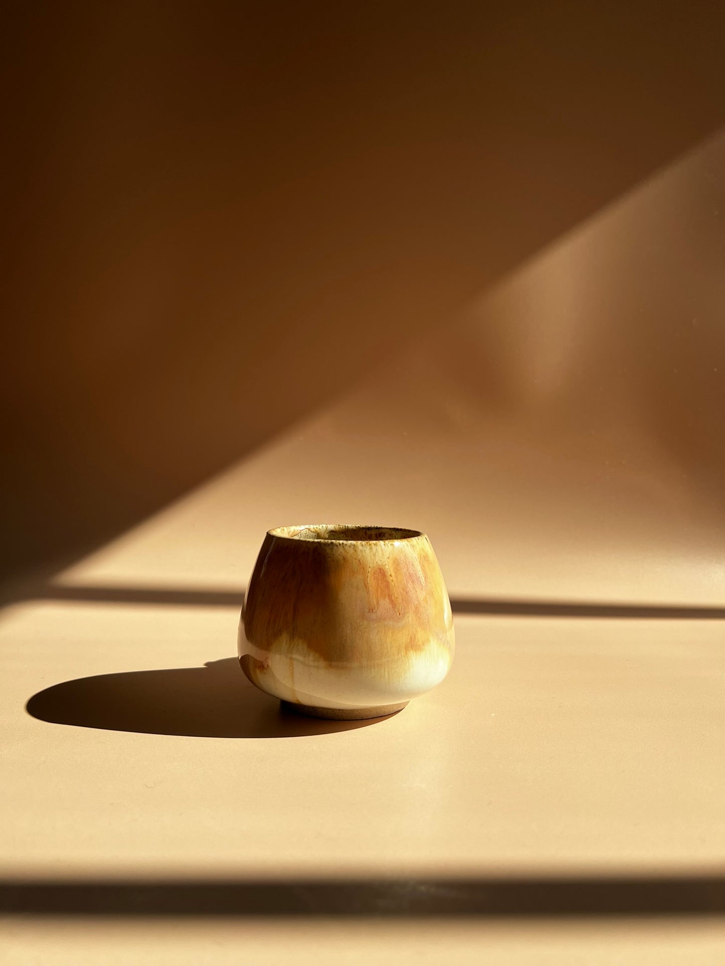 Golden Shore . Pebble Mug