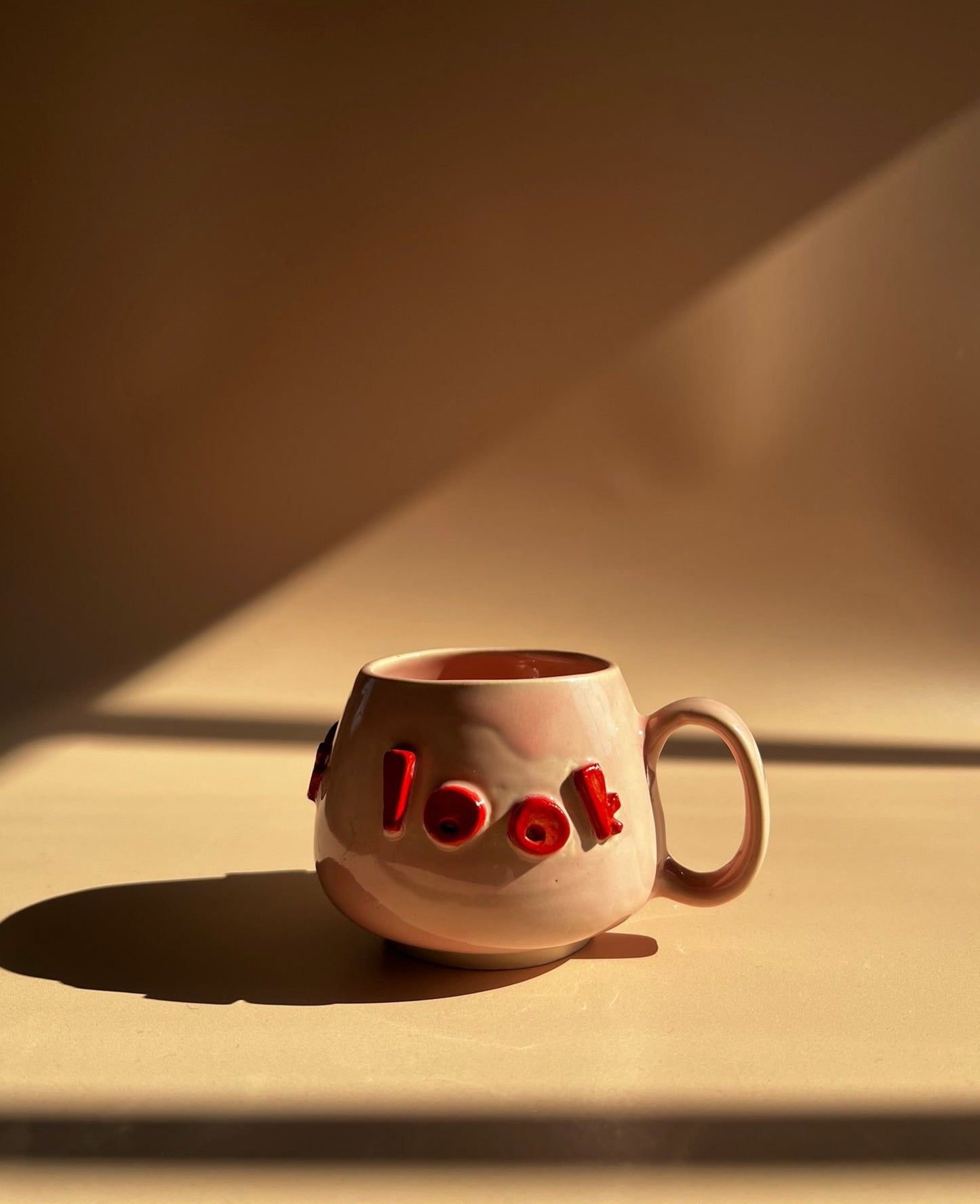 Made You Look . Pebble Mug