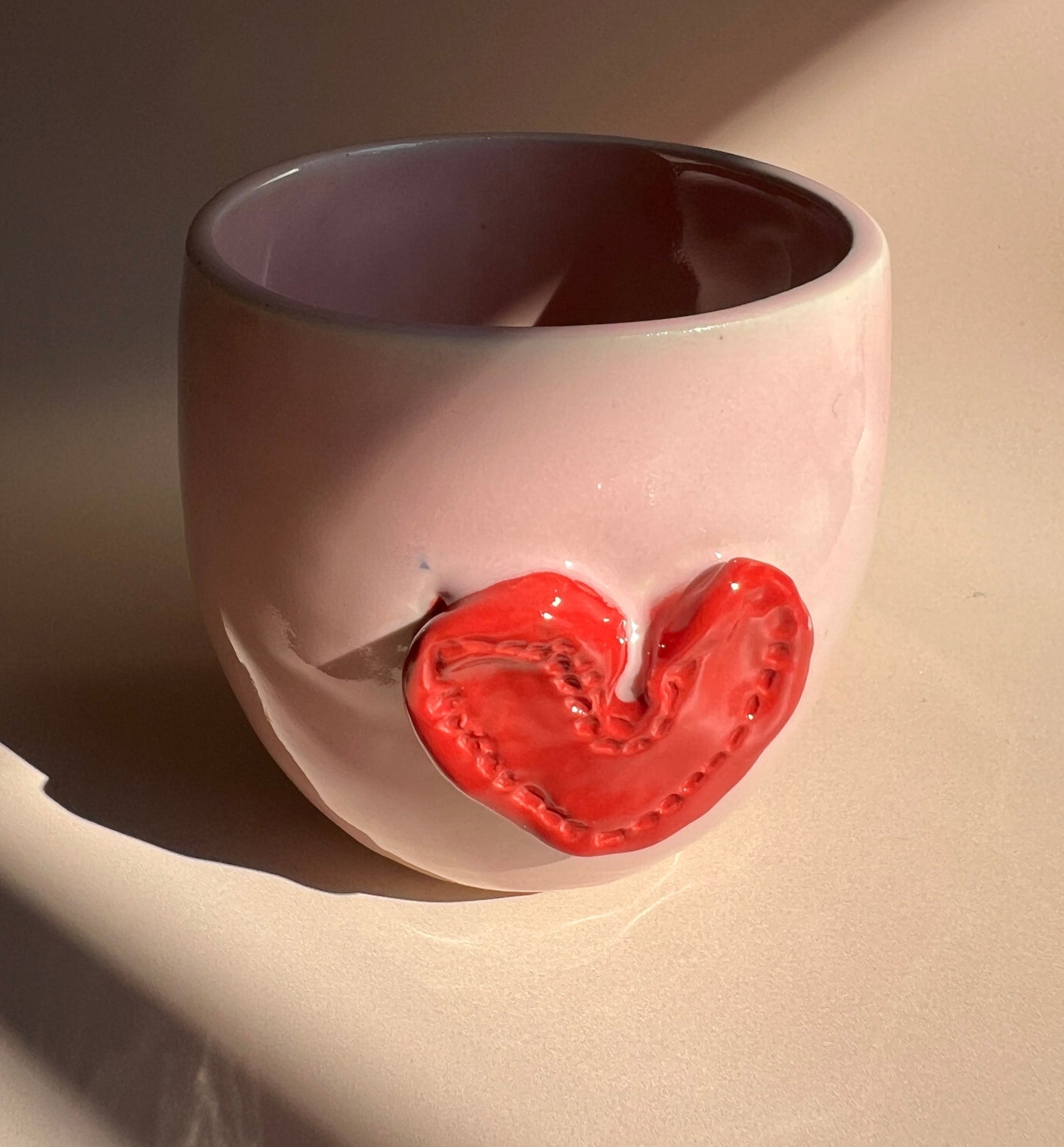 Stitched Heart . Luna Mug