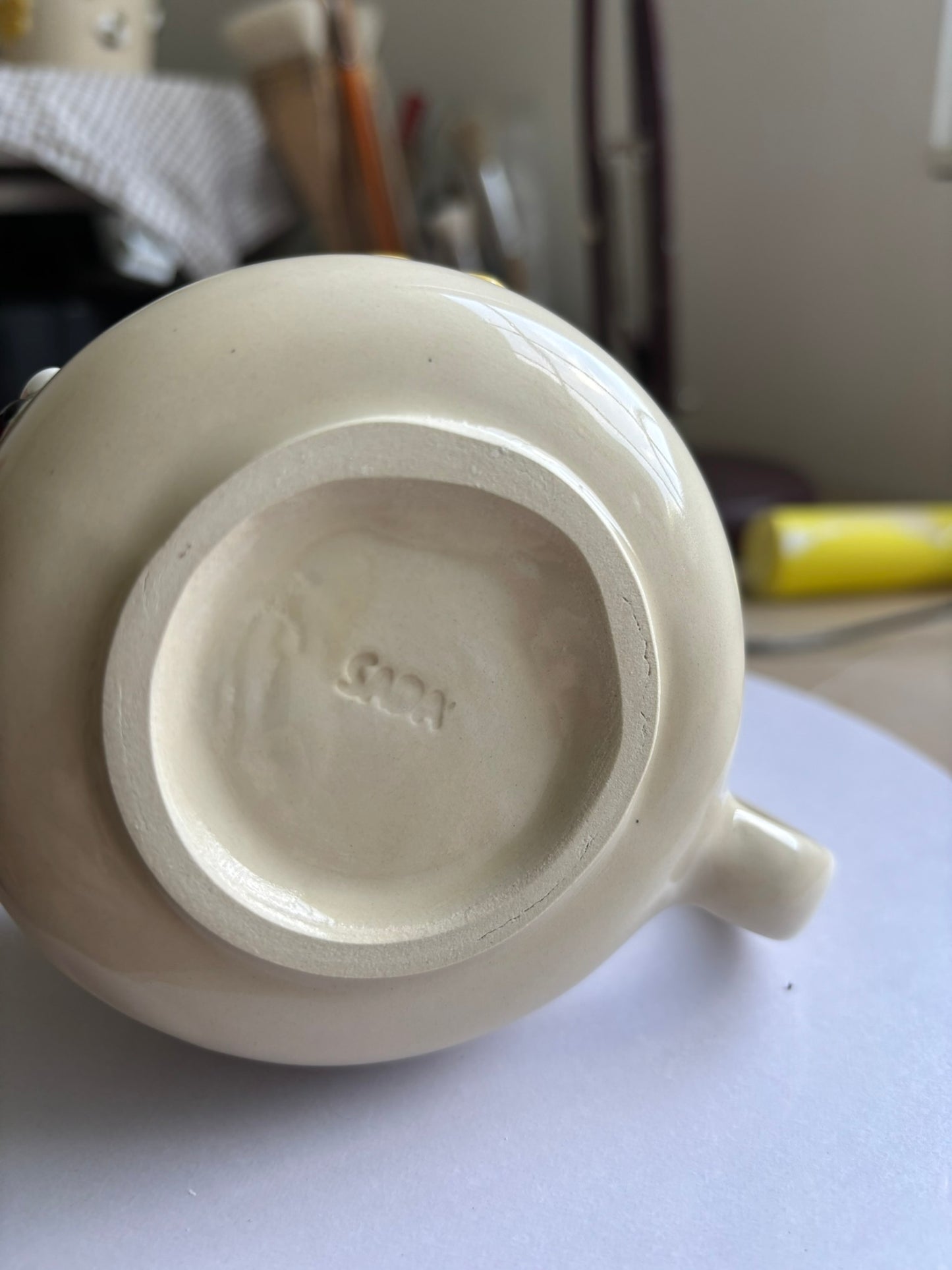 Croissant Club. Tasse Halo