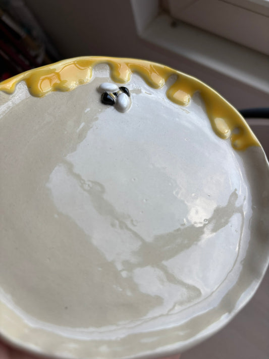 Perfectly Imperfect Honeybun . Plate