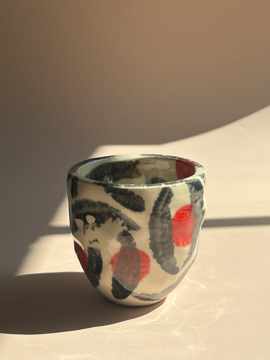 Hakeme Cherry . Stone Mug