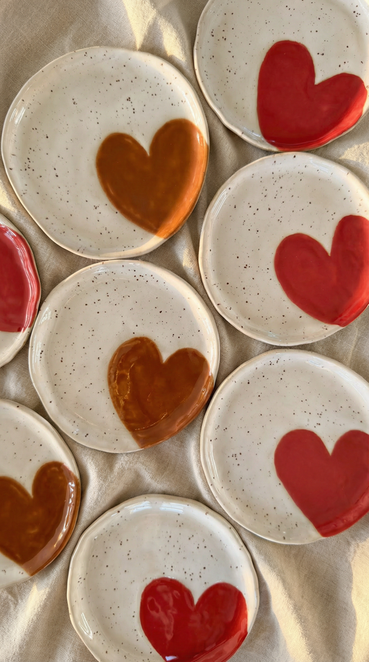 Love Speckled Plate
