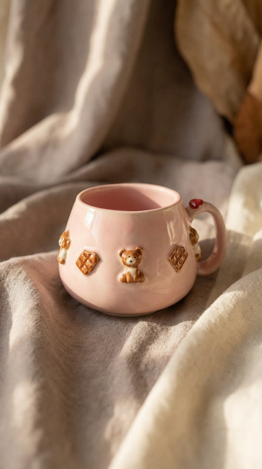 Love Bear. Pebble Mug