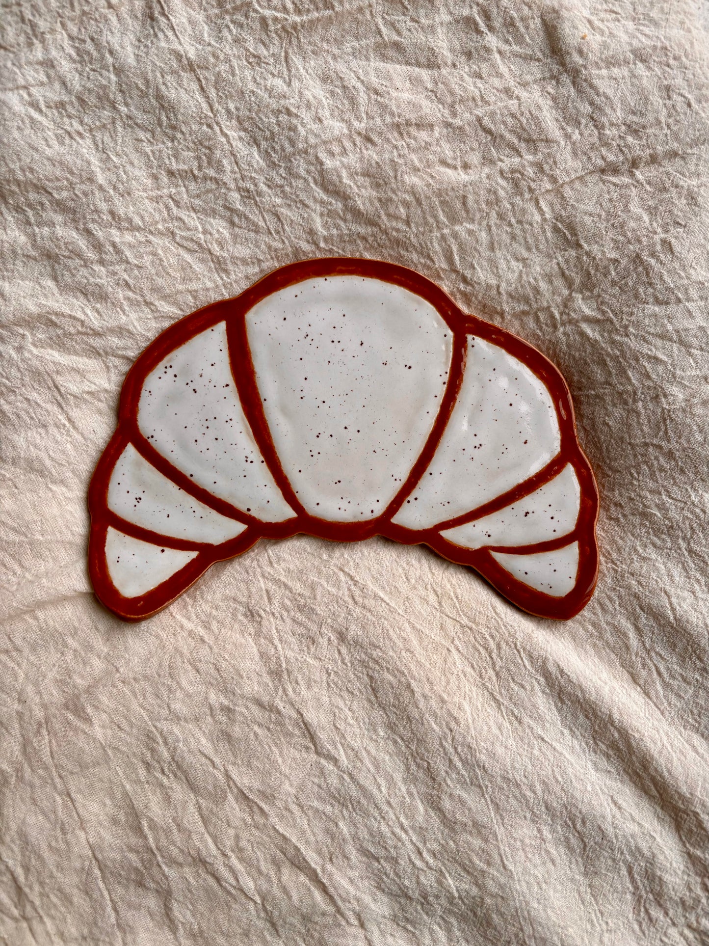 Croissant Club . Serving Plate