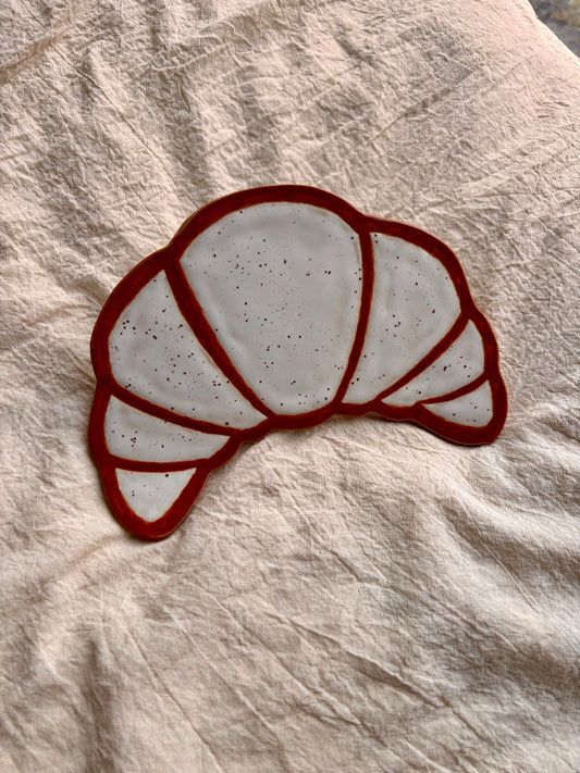 Croissant Club . Serving Plate