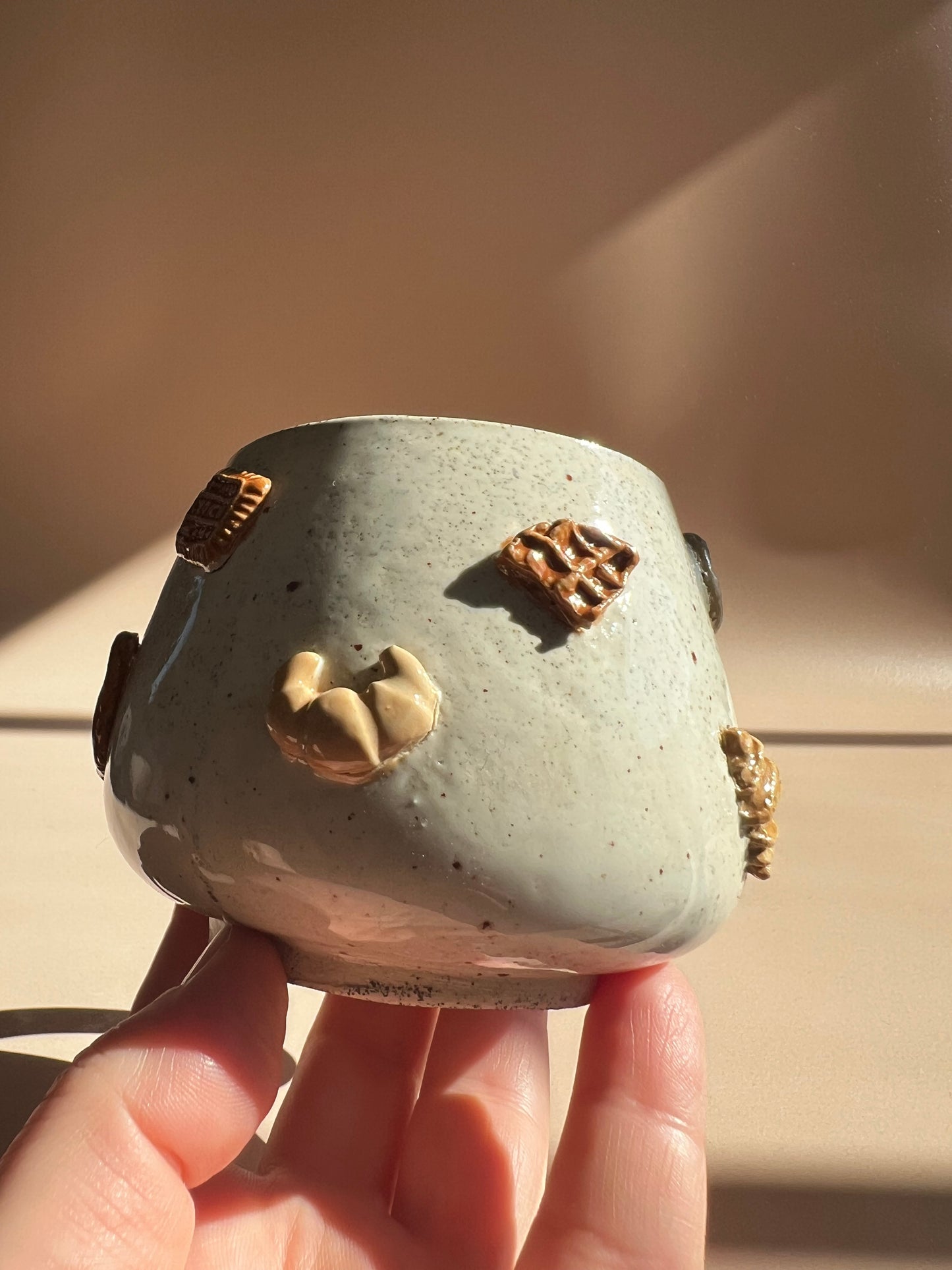Croissant Club . Pebble Mug