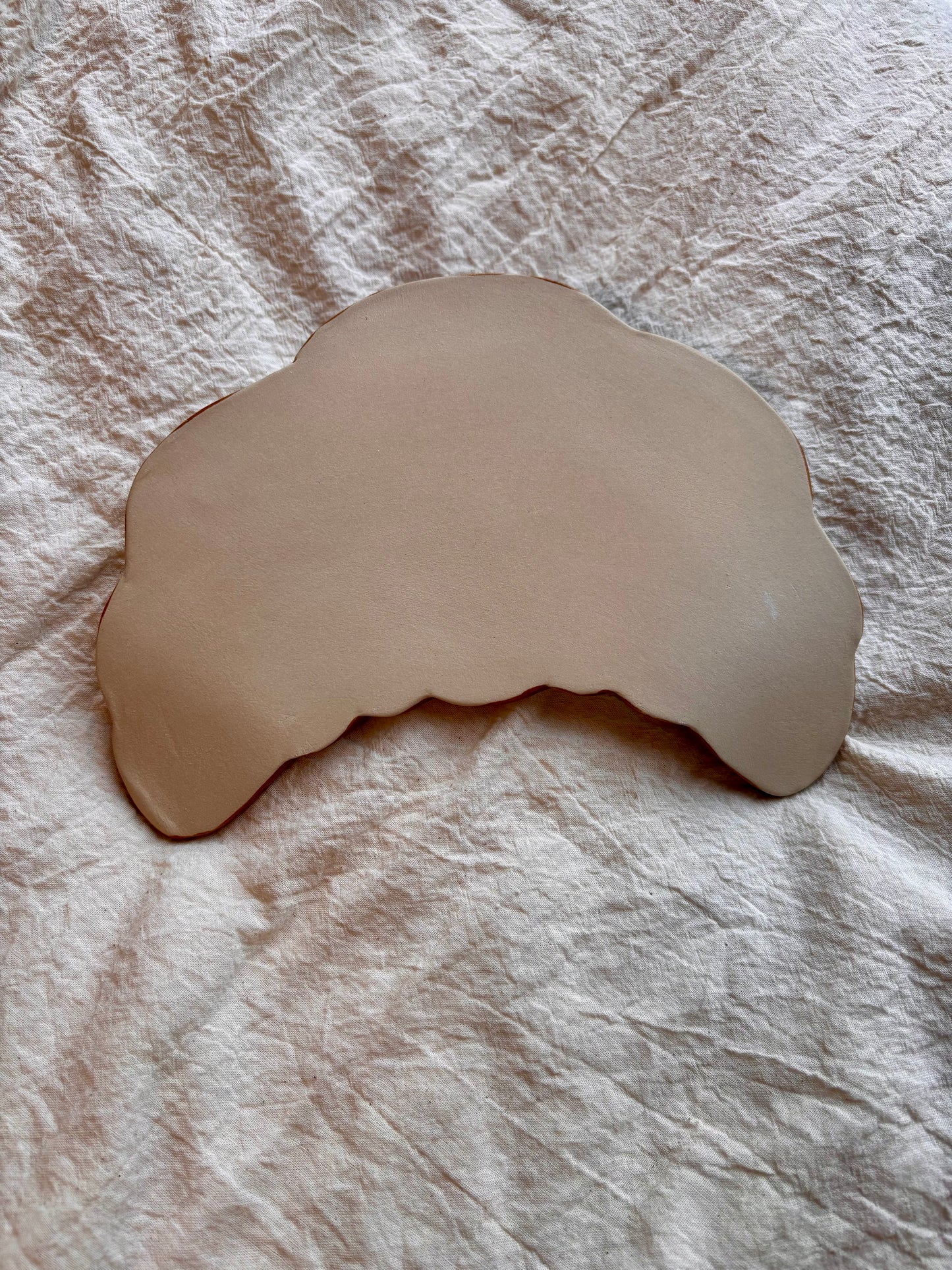 Croissant Club . Serving Plate