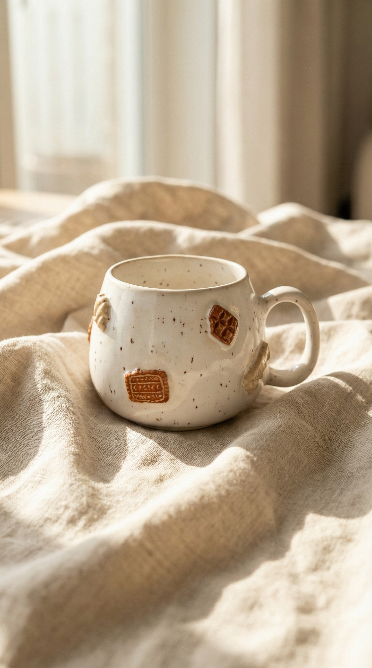 Croissant Club. Tasse Pebble