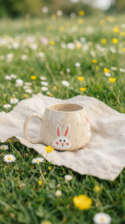 Bunny Bunny . Pebble Mug