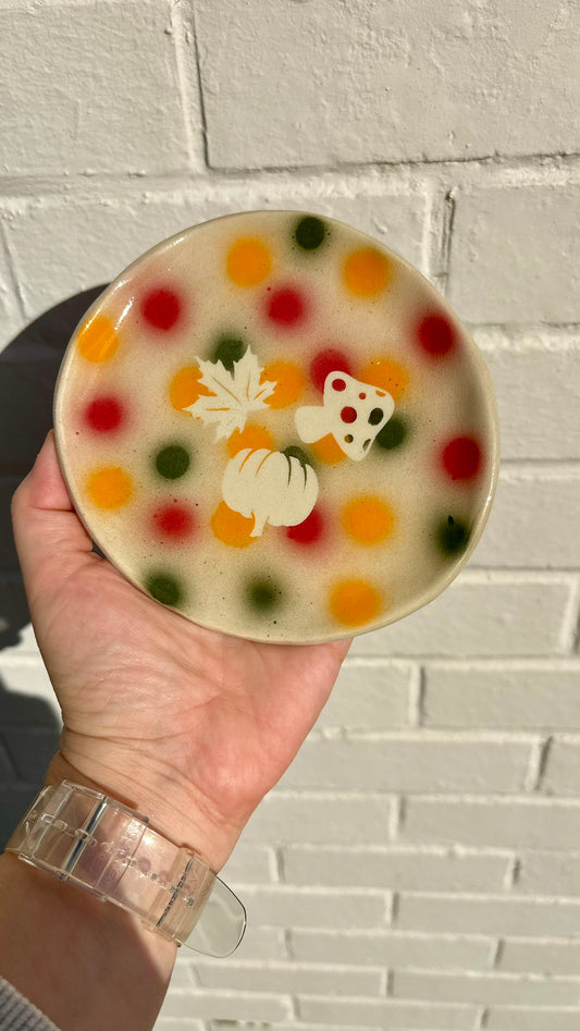 Autumn . Plate