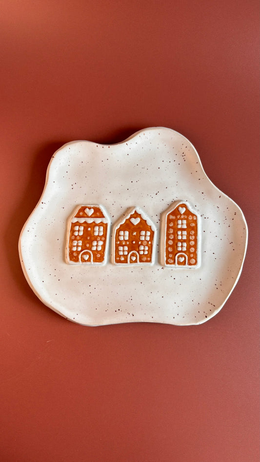 Christmas . Amorphe Service Plate