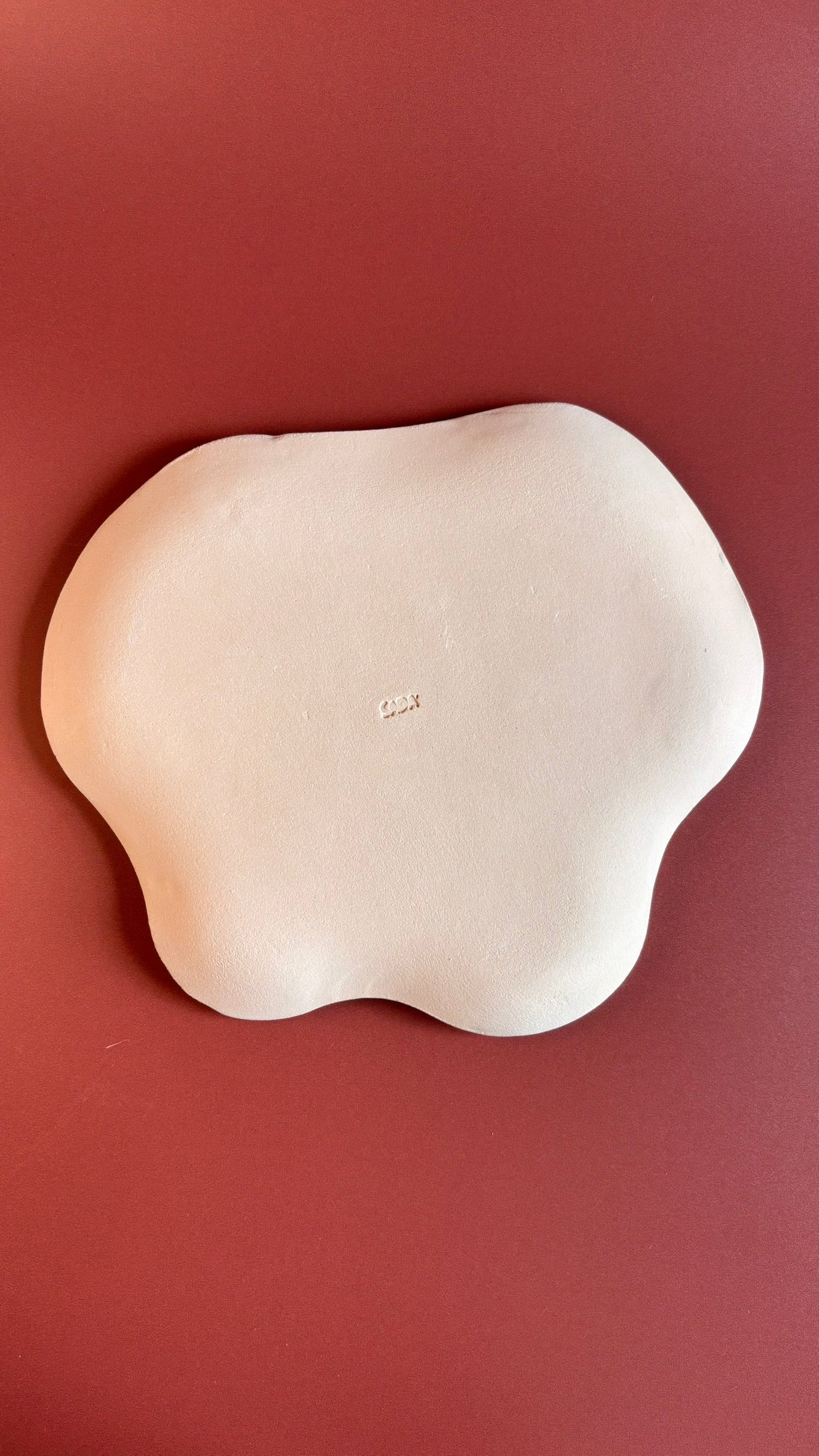 Christmas . Amorphe Service Plate