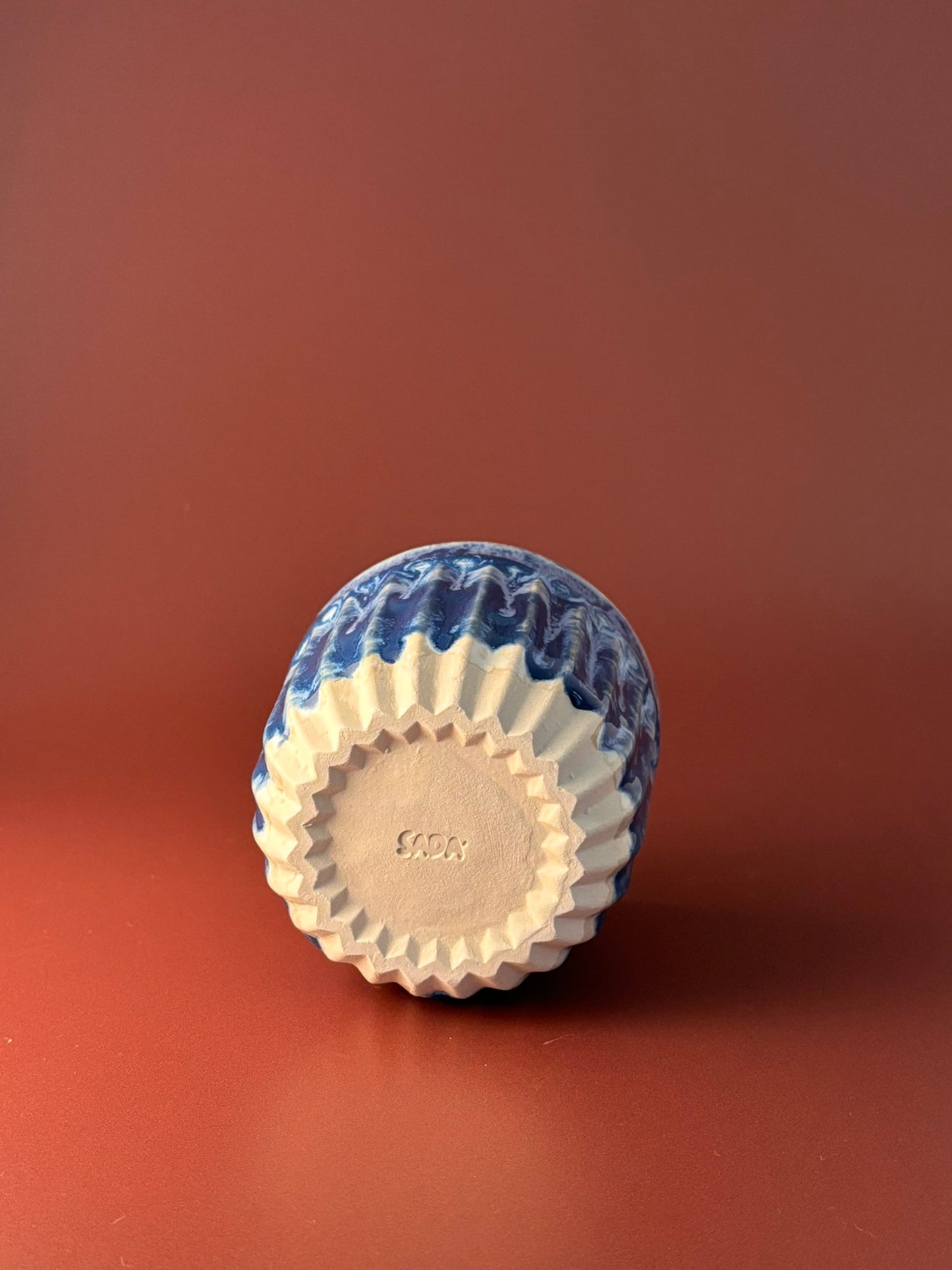 Dark Ocean Mist . Crystal Mug