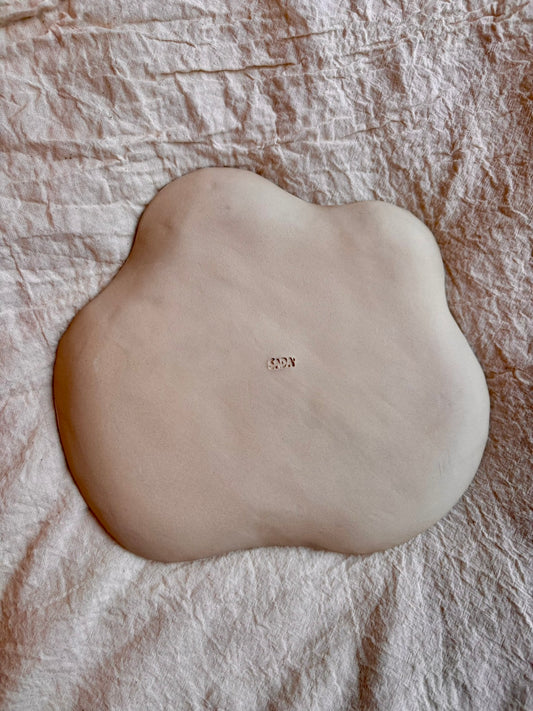 Christmas . Amorphe Service Plate