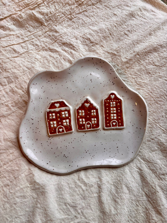 Christmas . Amorphe Service Plate