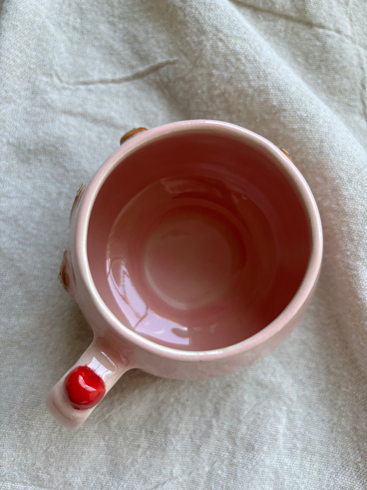 Perfectly Imperfect - Love Bear. Pebble Mug