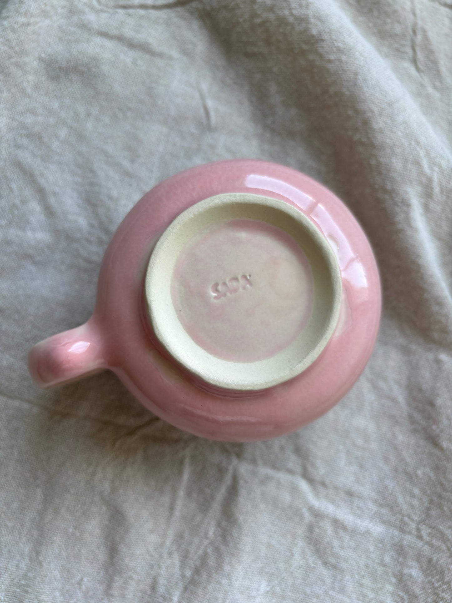 Perfectly Imperfect - Love Bear. Pebble Mug