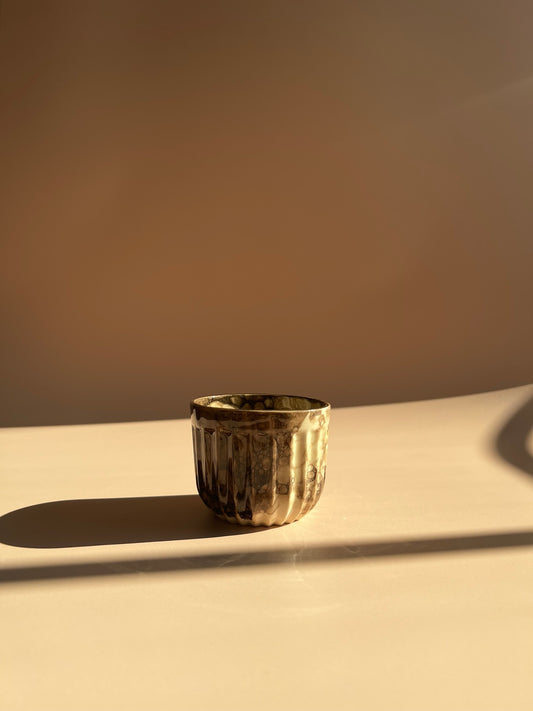 Red Seal Marble . Crystal Mug