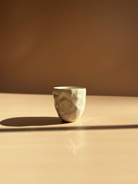 Sandstone Brown Speckled . Stone Mug