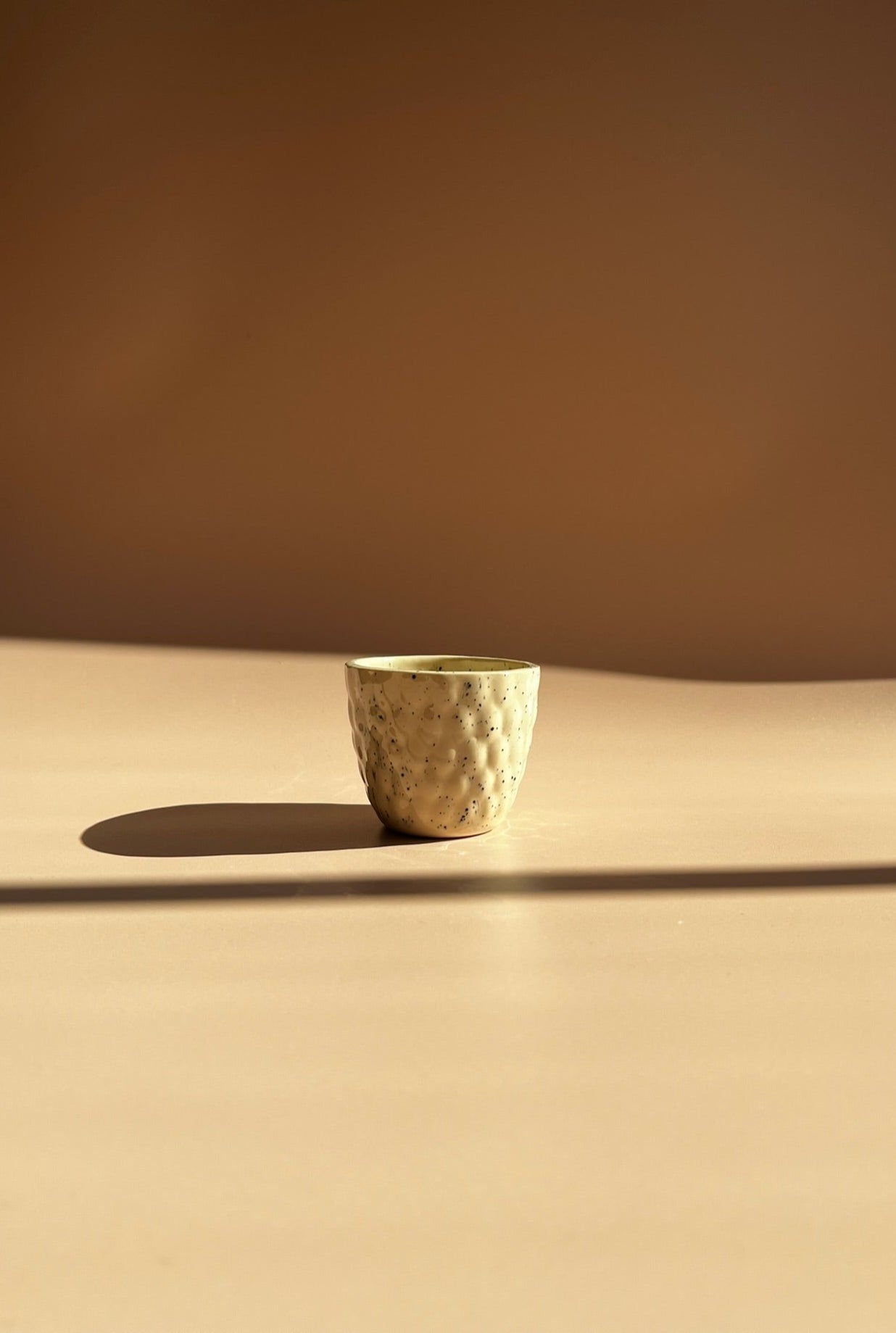 Sandstone Speckled . Ripple Mug