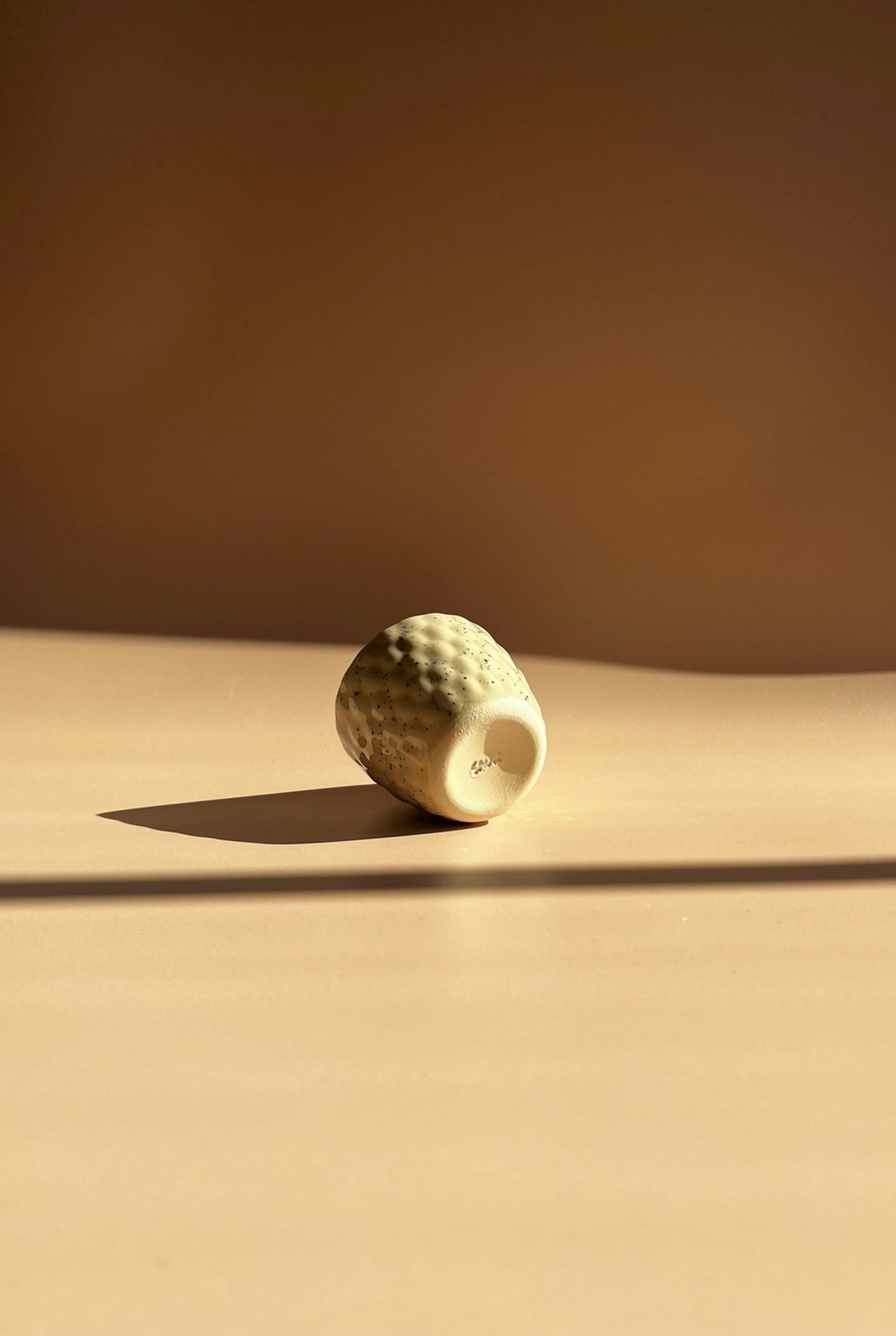 Sandstone Speckled . Ripple Mug