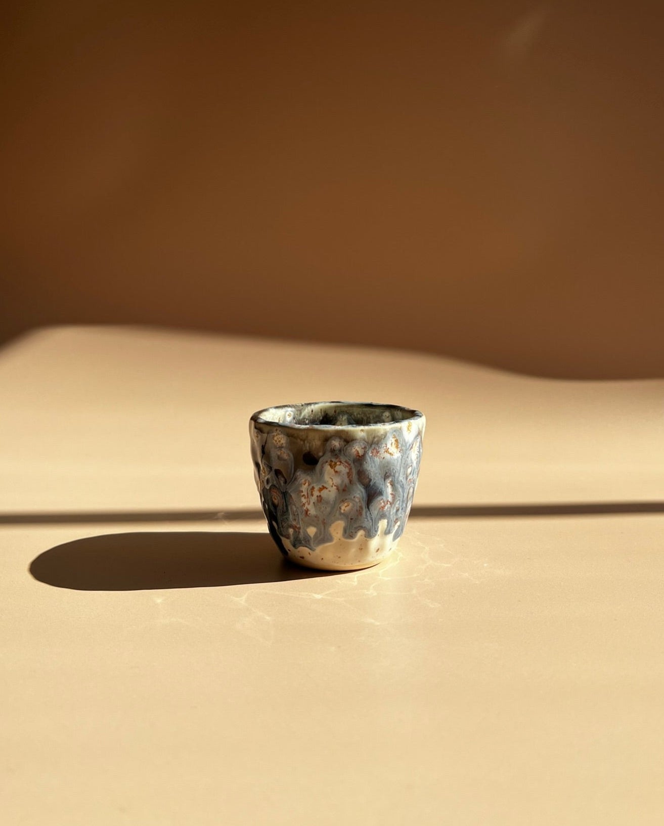 Indigo Drip . Ripple Mug