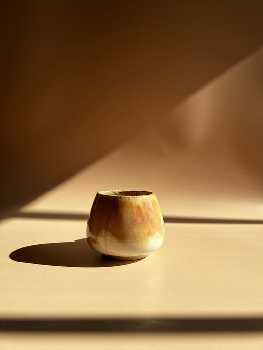 Golden Shore . Pebble Mug
