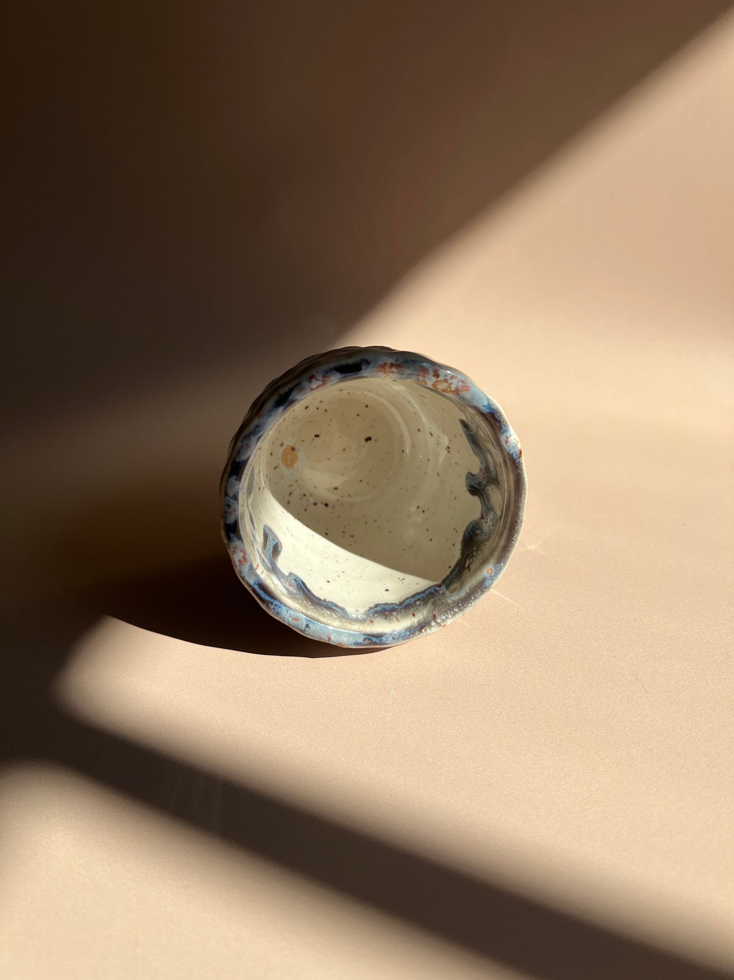 Indigo Drip . Ripple Mug