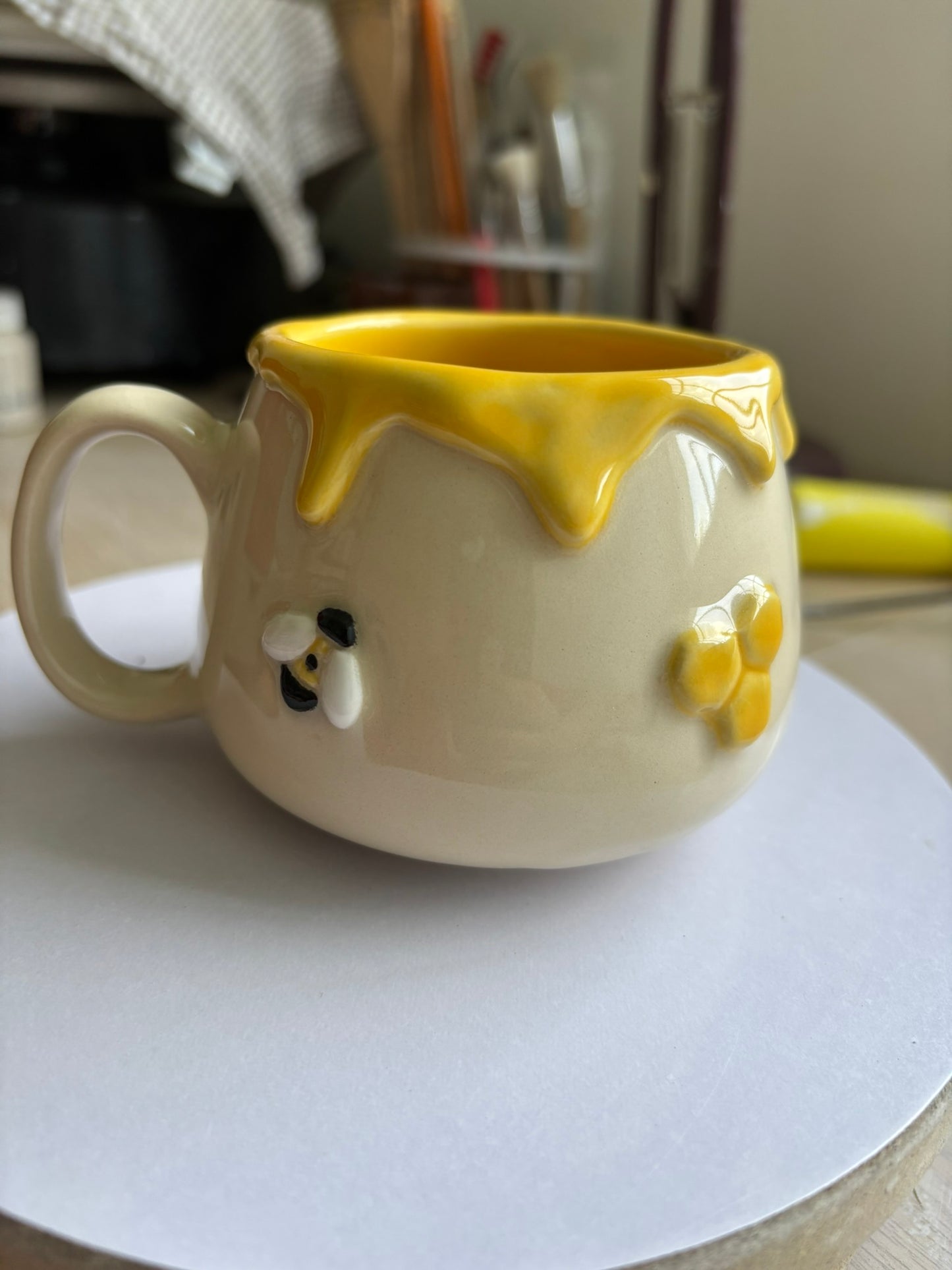Croissant Club. Tasse Halo