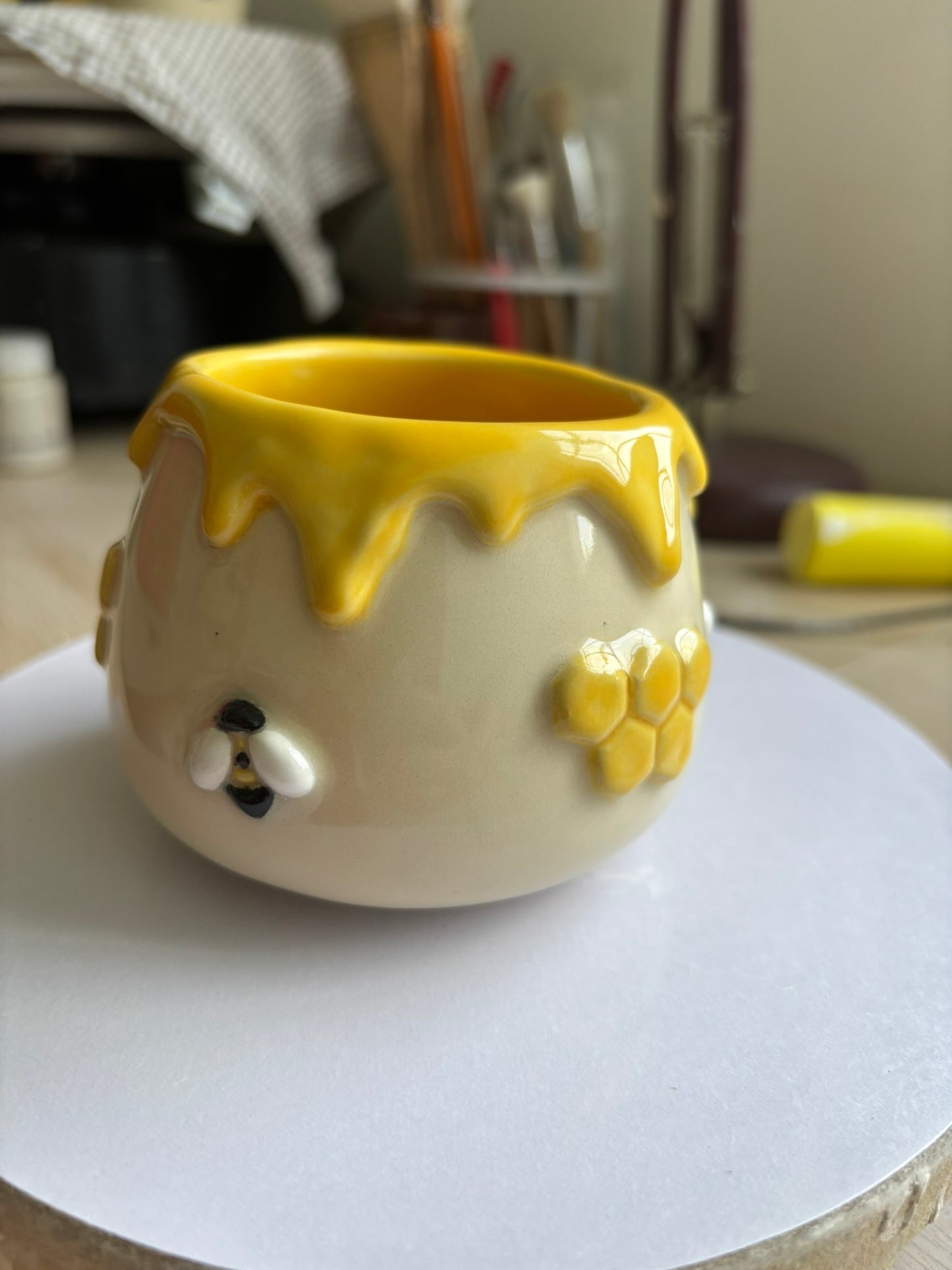Croissant Club. Tasse Halo