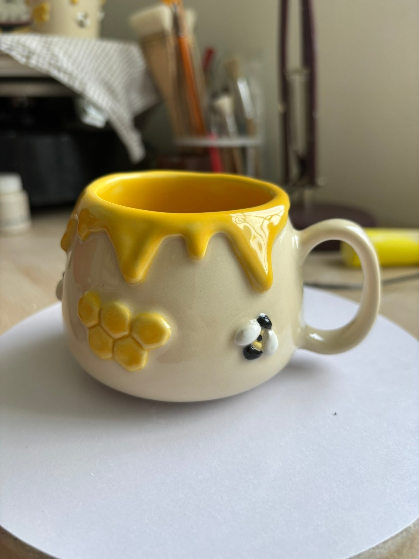 Croissant Club. Tasse Halo