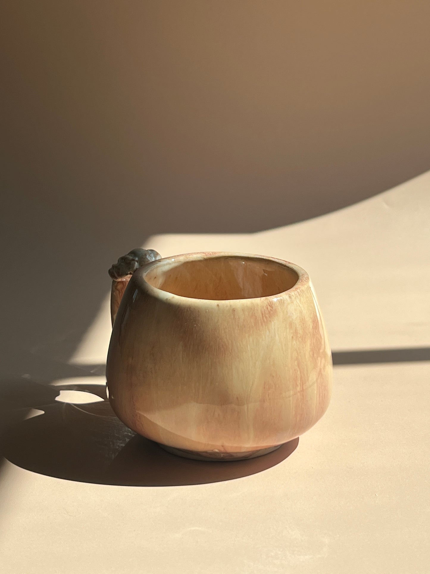 Golden Shore . Pebble Mug