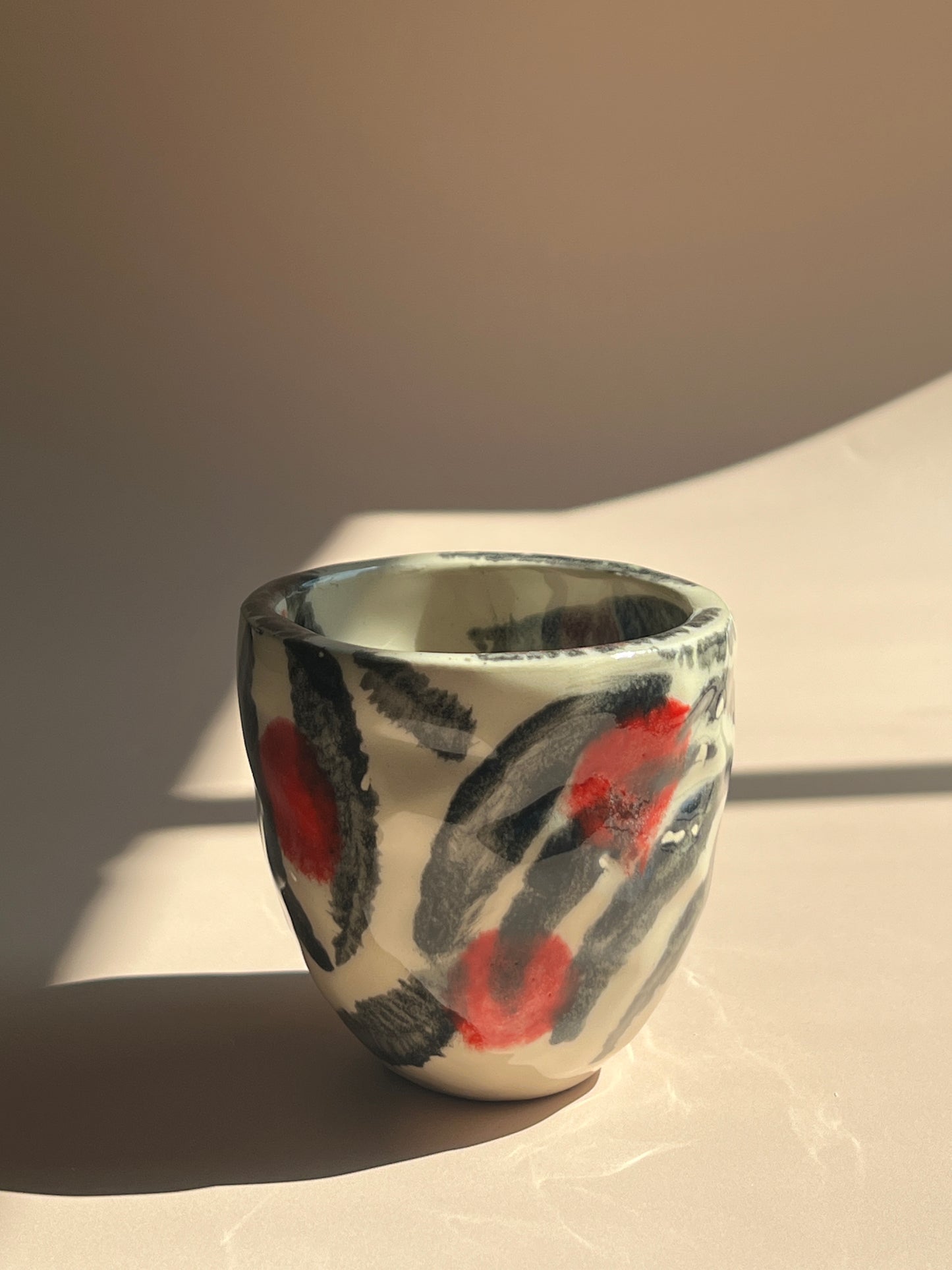 Hakeme Cherry . Stone Mug