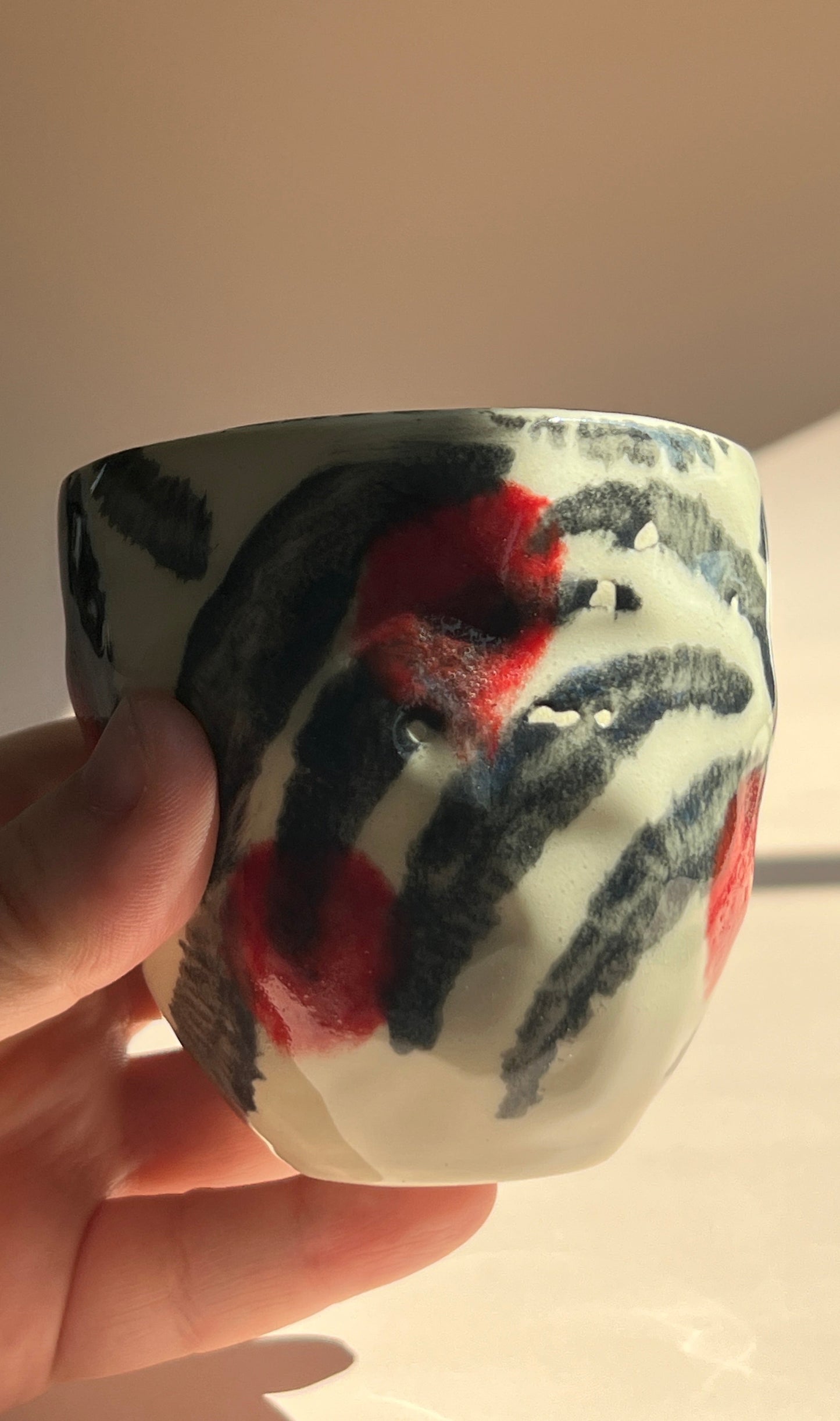 Hakeme Cherry . Stone Mug