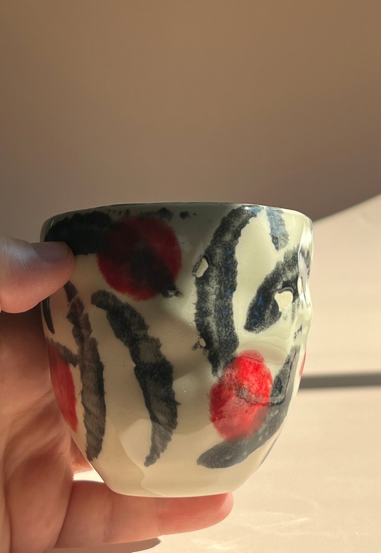 Hakeme Cherry . Stone Mug