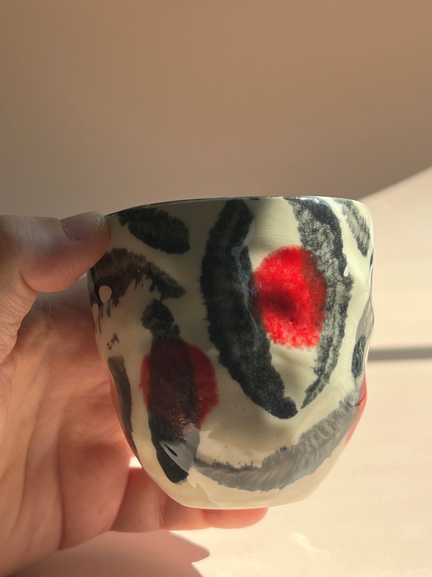 Hakeme Cherry . Stone Mug
