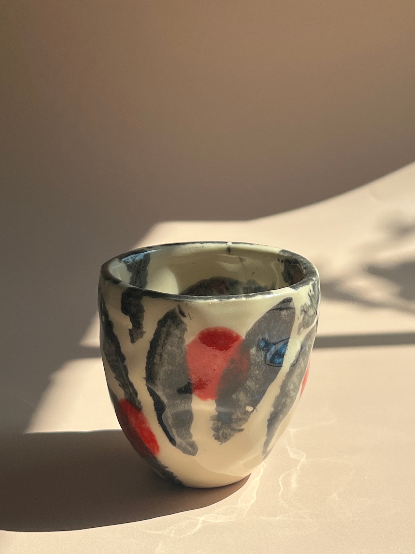 Hakeme Cherry . Stone Mug