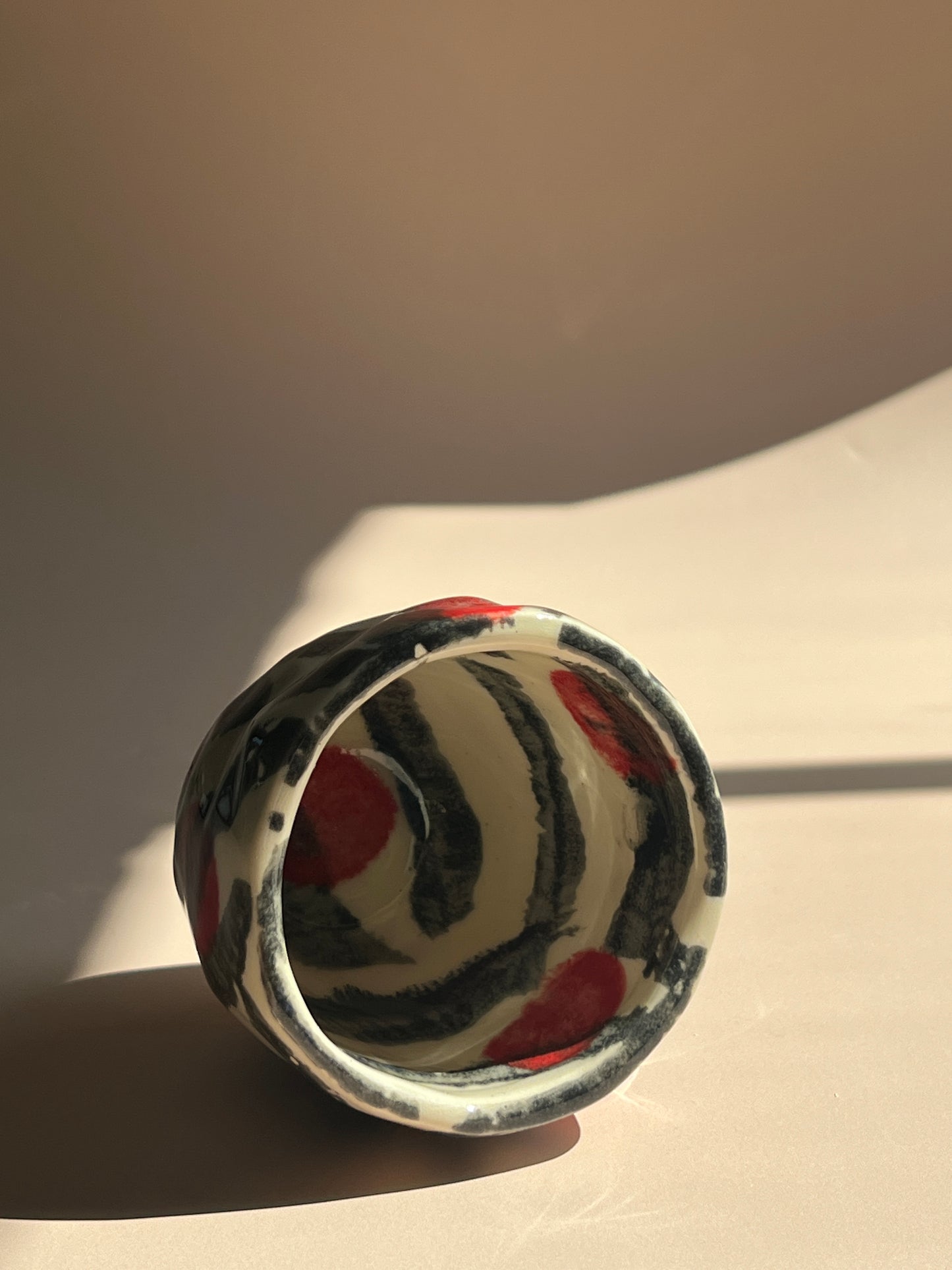 Hakeme Cherry . Stone Mug