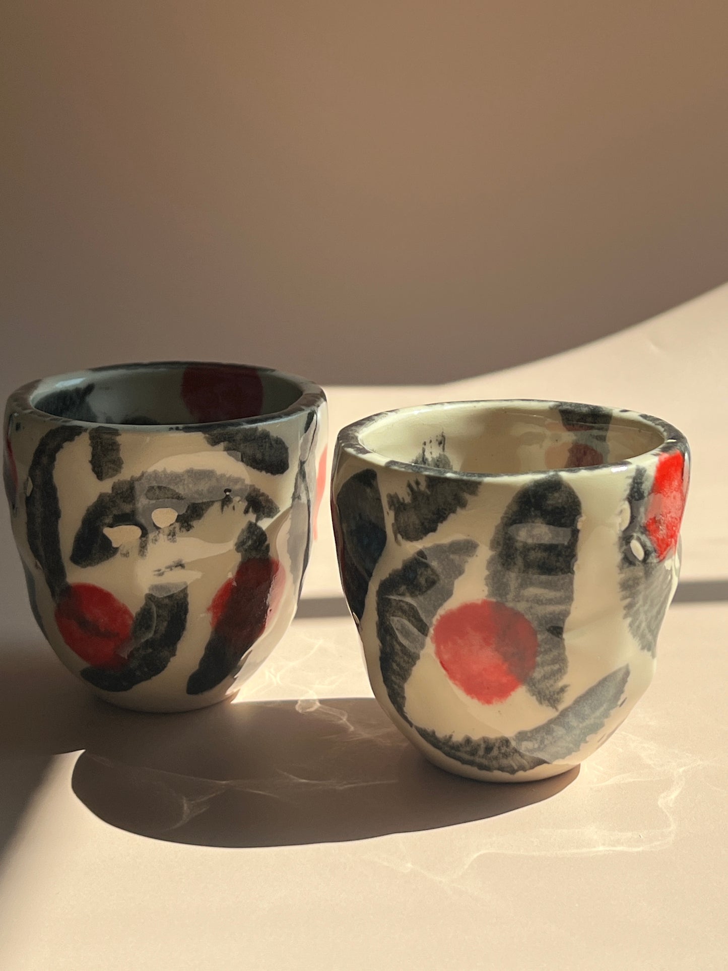 Hakeme Cherry . Stone Mug