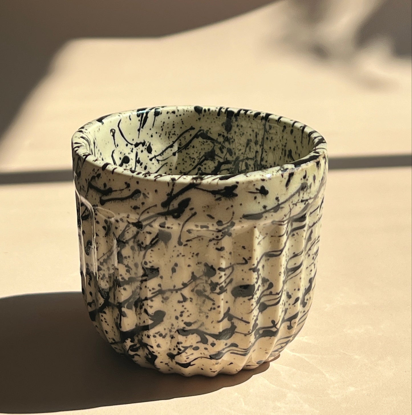 Noir Drip . Crystal Mug