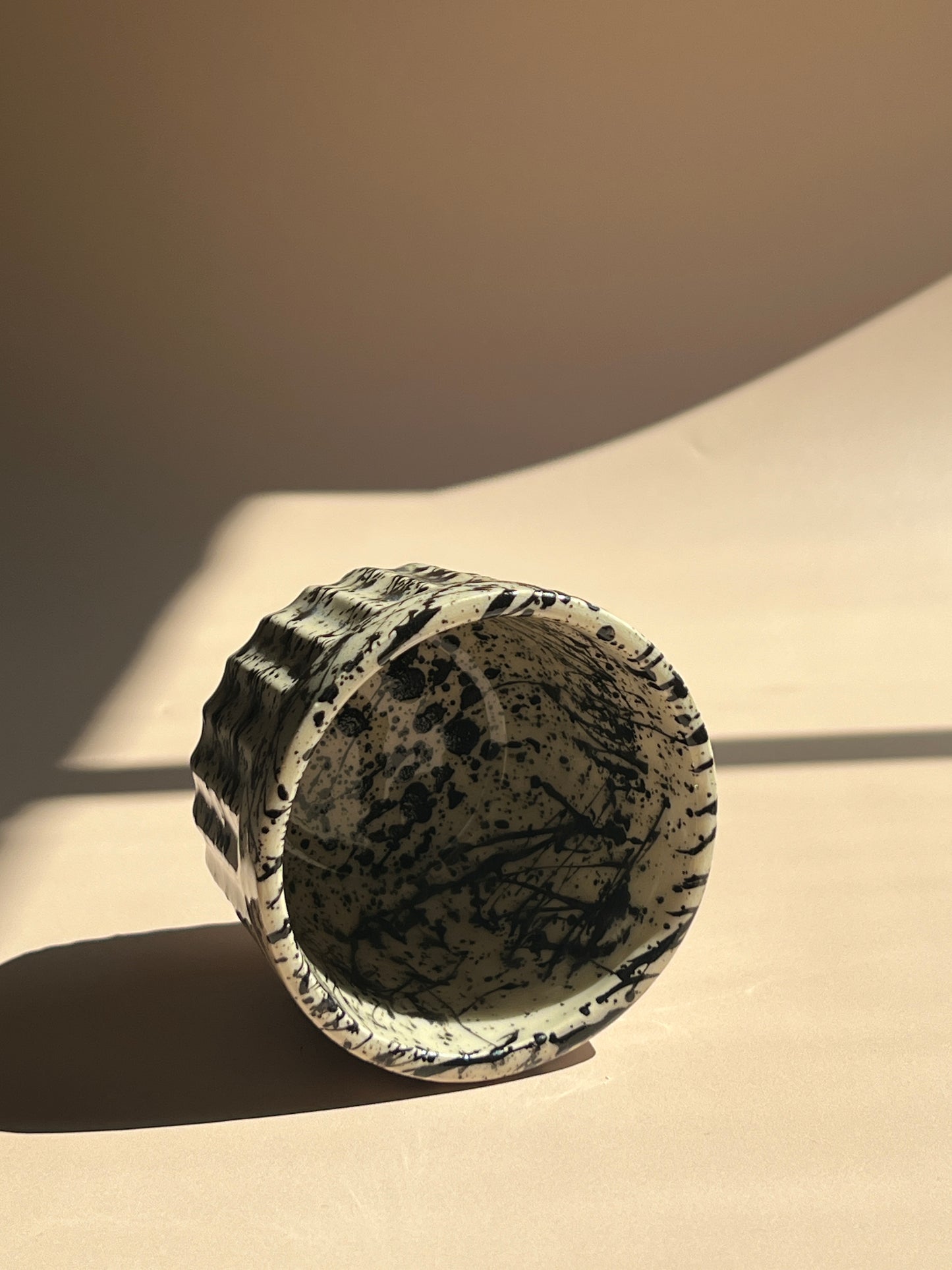 Noir Drip . Crystal Mug