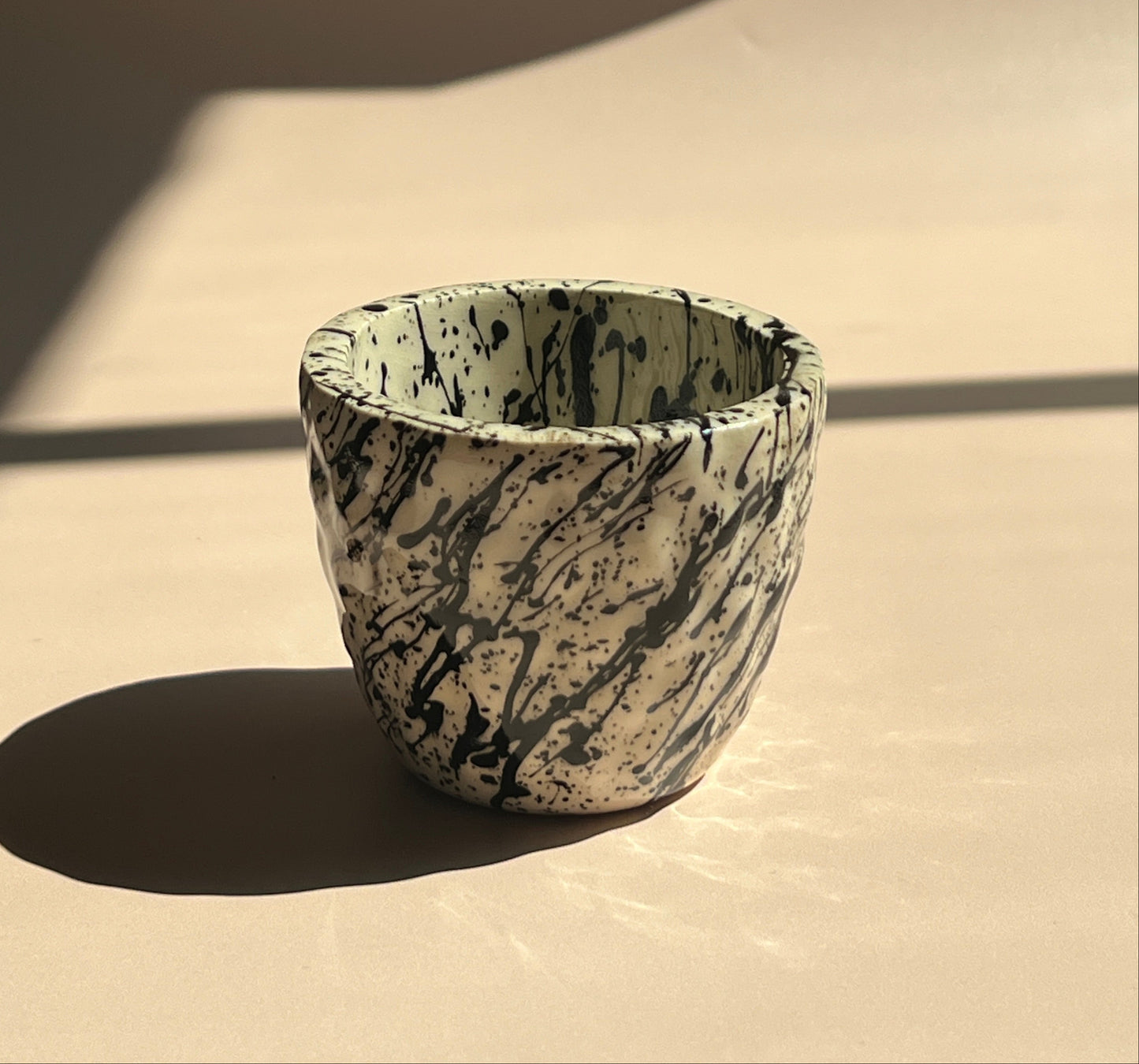 Noir Drip . Ripple Mug