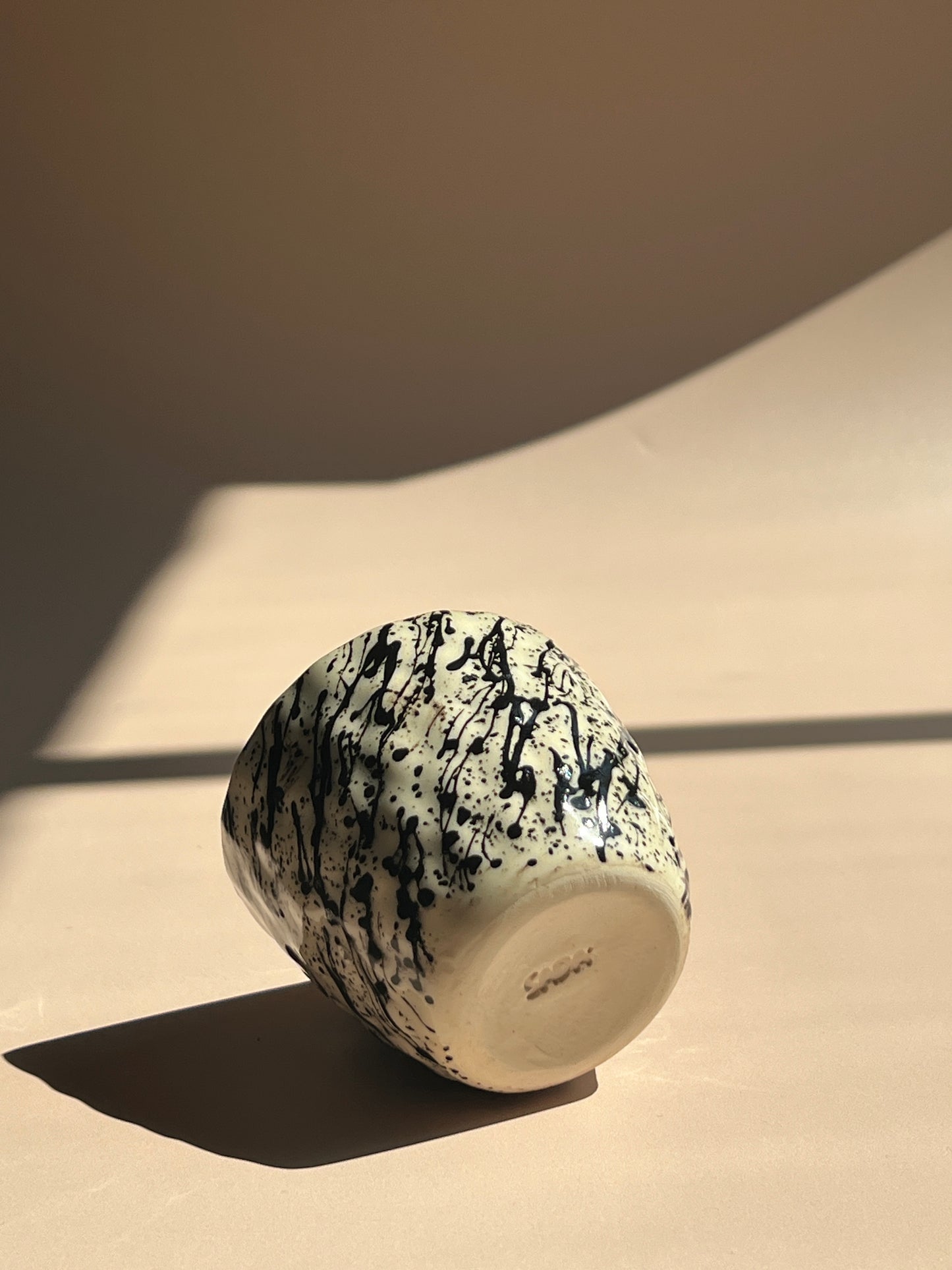 Noir Drip . Ripple Mug