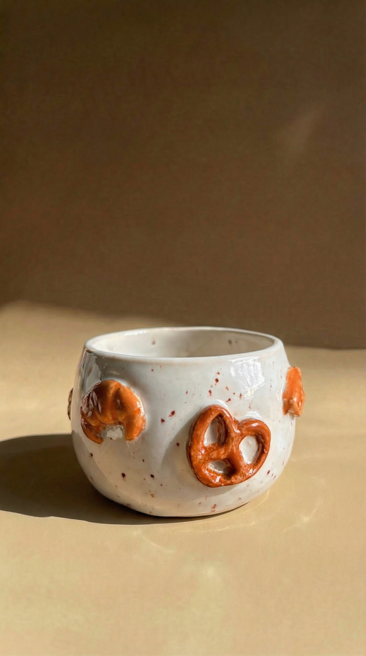 Croissant Club . Pebble Mini Mug