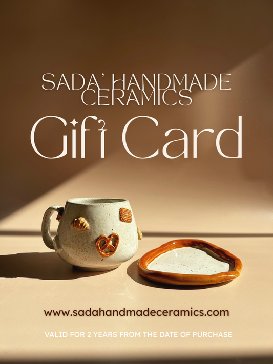 Sada' Handmade Ceramics Gift Card